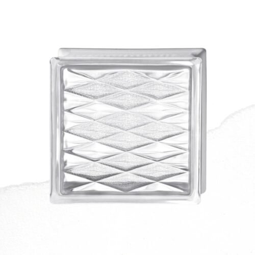 BLOQUE DE VIDRIO ROMBO 19x19cm