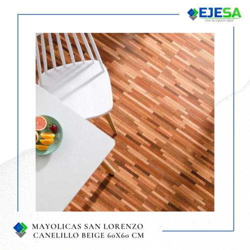 Canelillo Beige 60×60 cm 1.48m2 – Cerámicos San Lorenzo