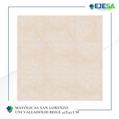 Uni valladolid beige 45×45 cm 2.08m2 – Cerámicos San Lorenzo