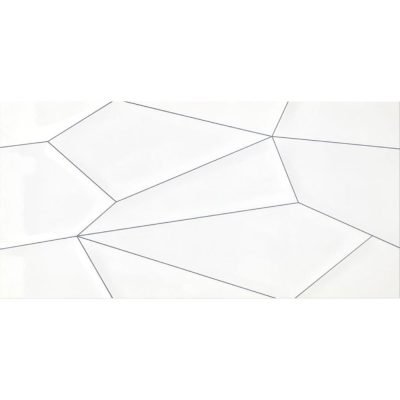 Rombo Blanco 30X60CM-Mayolica Importada