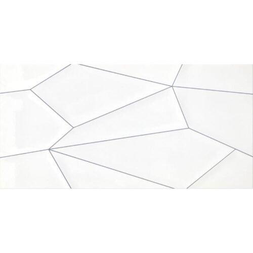 Rombo Blanco 30X60CM-Mayolica Importada