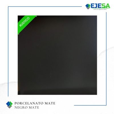 Negro Mate 60×60 cm – porcelanato mate