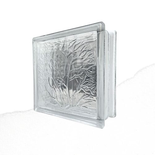 Bloque De Vidrio Coral 19x19CM