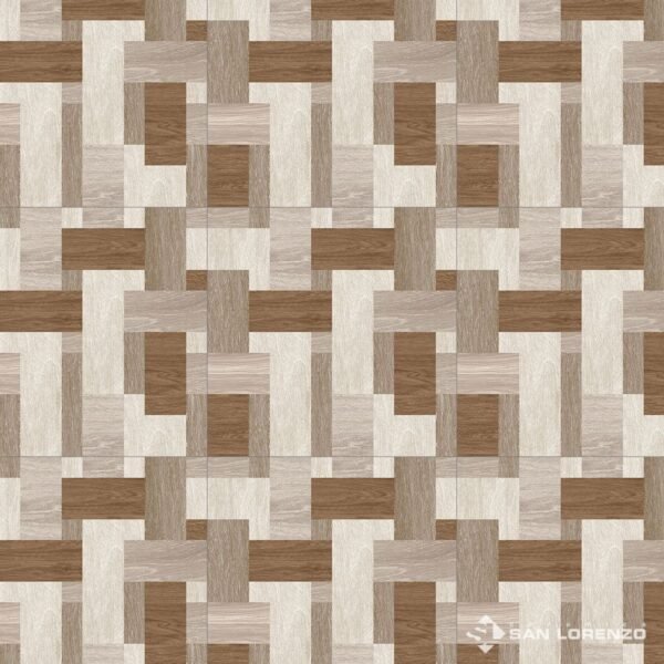 Madera Lara Nuez 45X45cm 2.08m2-SAN LORENZO - Imagen 2