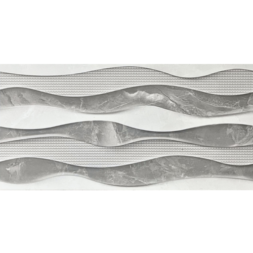 Decorado marmoleado plata 30x60cm (unid)- Mayólica Importada