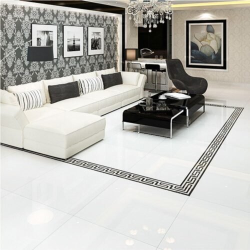 Vitrificado Blanco 60x60cm 1.44m2- Porcelanato vitrificado