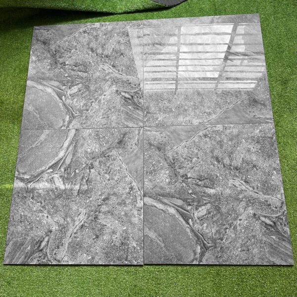 New Piedra Gris 60x60 - Porcelanato vitrificado 1.44 m2 - Imagen 3