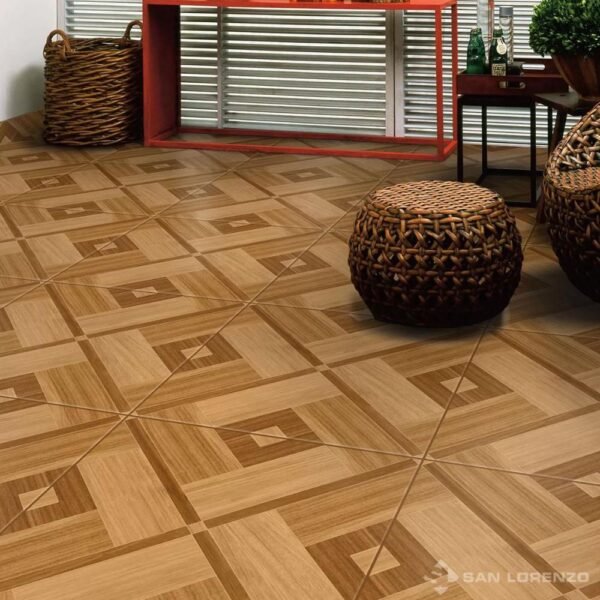 Madera Croacia 45x45cm 2.08m2 - Cerámicos San Lorenzo - Imagen 2