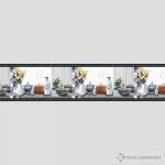 Deco Castell Spa Gris 27x45cm - Cerámicos San Lorenzo - Imagen 2