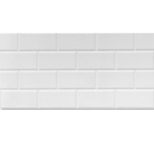 Ladrillo Blanco – Mayólica 30×60 1.62 m2