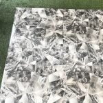 PORCELANATO CRUSH GRIS 60X60cm - 1.44m2 VITRIFICADO - Imagen 2