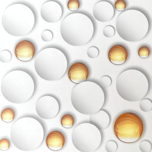 PORCELANATO ESFERAS GOLD 60X60cm – 1.44m2 VITRIFICADO