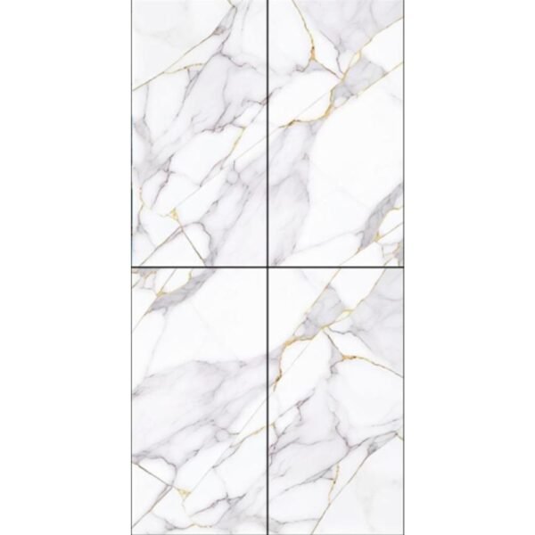 PORCELANATO ARIES GOLD 60X120cm 2.16m2 XL VITRIFICADO - Imagen 2