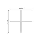 Cruceta 1 mm - 100 und - Imagen 3