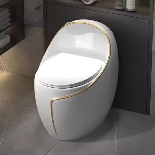 INODORO ONE PIECE CONFORT BLANCO GOLDEN 64x64x41cm – BSA1212