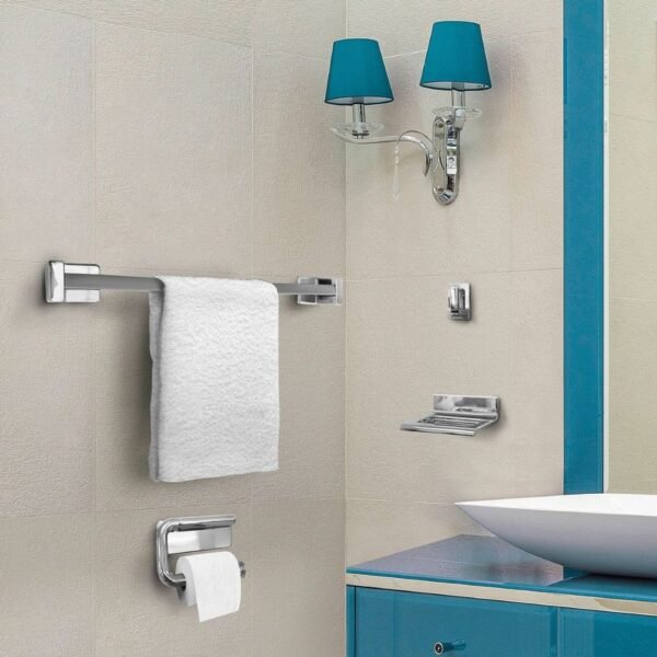 KIT ACCESORIO BAÑO 4PZAS PVC ITALGRIF