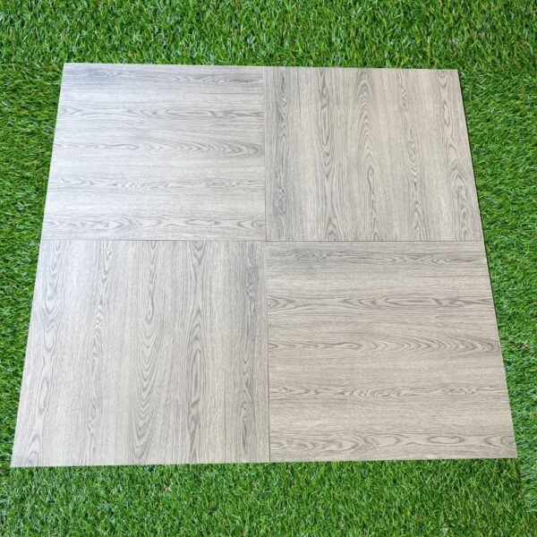 PORCELANATO WOOD GRIS 60X60CM 1.44M2 – VITRIFICADO - Imagen 2