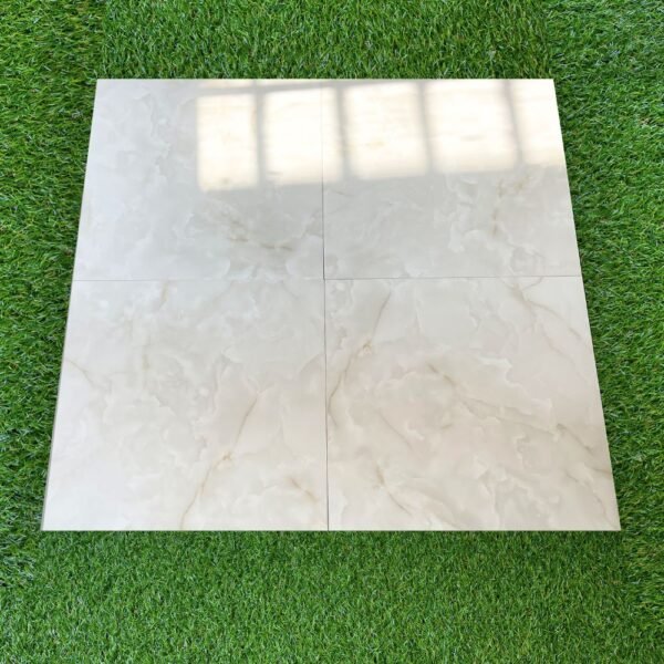 PORCELANATO ARIZONA MARFIL 60X60cm – 1.44m2 VITRIFICADO - Imagen 2