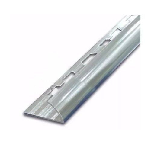 PERFIL ALUMINIO REDONDO PLATEADO 11.5Mm X 2.00m