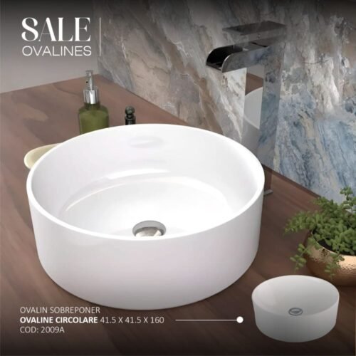 Bowl lavamano White Oval COD: 2009A