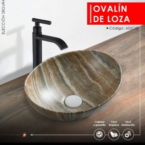 Bowl Lavamanos de loza tigre