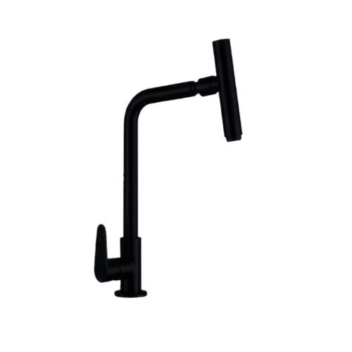 LLAVE GANSO LC304-107001 NEGRO PARA AGUA FRÍA 37 CM ACERO 304 – XM