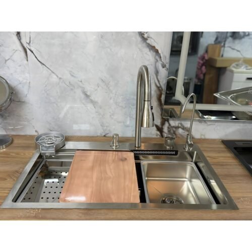 Lavadero de cocina Luxury Grey