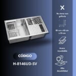 Lavadero Camille H-8146UD-SV - Imagen 2