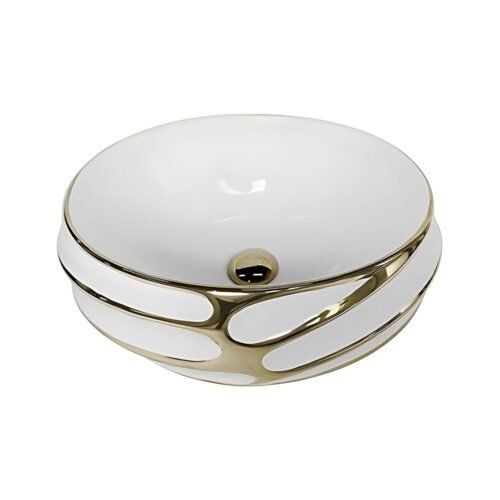 Bowl Lavamanos Circular Messina Gold