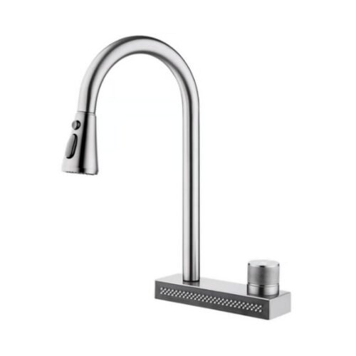 Mescladora con Resorte para Cocina Satinado Acero Inoxidable – XM – MC304-0900