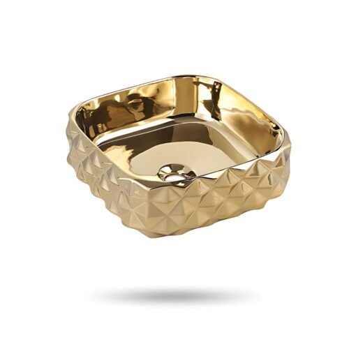Bowl Lavamanos Circular Luxury Golden