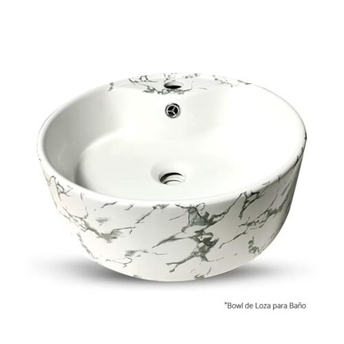Bowl Lavamanos marmoleado