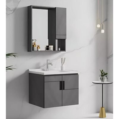 MUEBLE VANITORIO + LAVADERO + ESPEJO VANITORIO BLACK