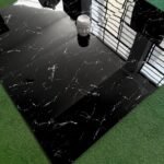 PORCELANATO MARQUINA NEGRO 60X60cm – 1.44m2 – VITRIFICADO - Imagen 2
