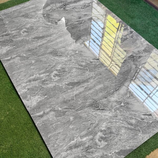 PORCELANATO MÁRMOL GRIS 60X120cm 2.16m2 XL VITRIFICADO - Imagen 2