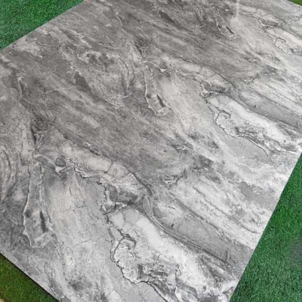 PORCELANATO MÁRMOL GRIS 60X120cm 2.16m2 XL VITRIFICADO - Imagen 4