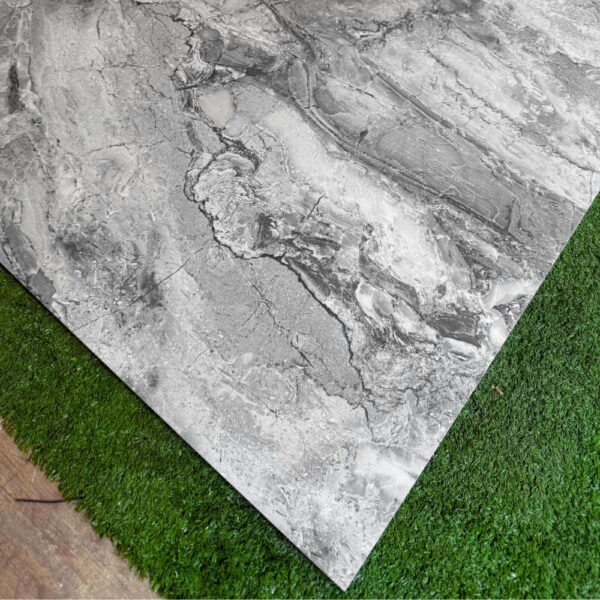 PORCELANATO MÁRMOL GRIS 60X120cm 2.16m2 XL VITRIFICADO - Imagen 5