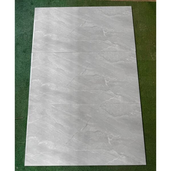 PORCELANATO MÁRMOL PLATA 60X120cm 2.16m2 XL VITRIFICADO - Imagen 4