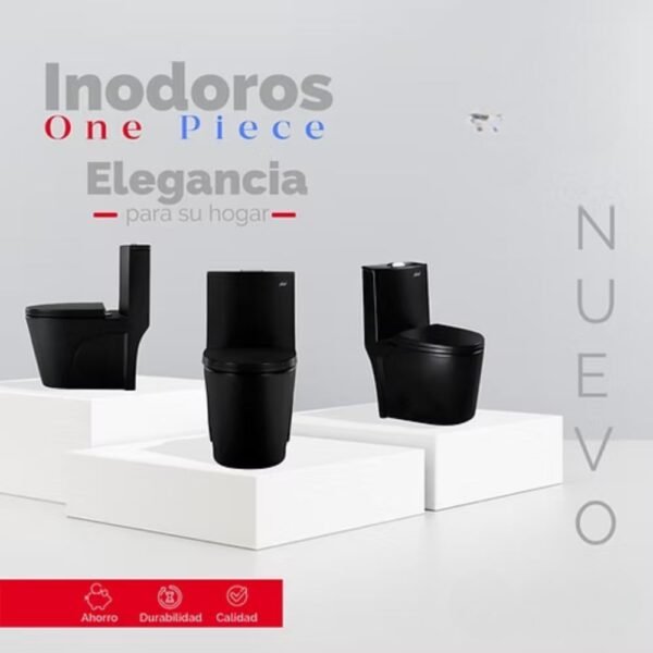INODORO NEGRO IN8835-01 - XM - Imagen 3