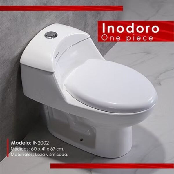 Inodoro Blanco - IN2002 - XM - Imagen 2