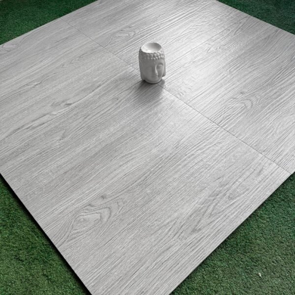 PORCELANATO WOOD GREY 60X60cm – 1.44m2 – MATE - Imagen 2