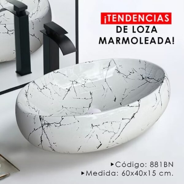 BOWL DE LOZA 881BN - XM - Imagen 2