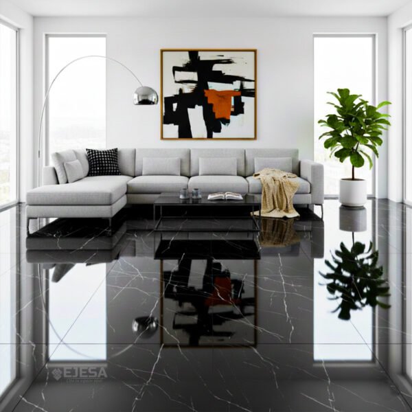 PORCELANATO BLACK LINES 60X120 ZED12003 IMPORTADO CAJA 1.44m2 - Imagen 4