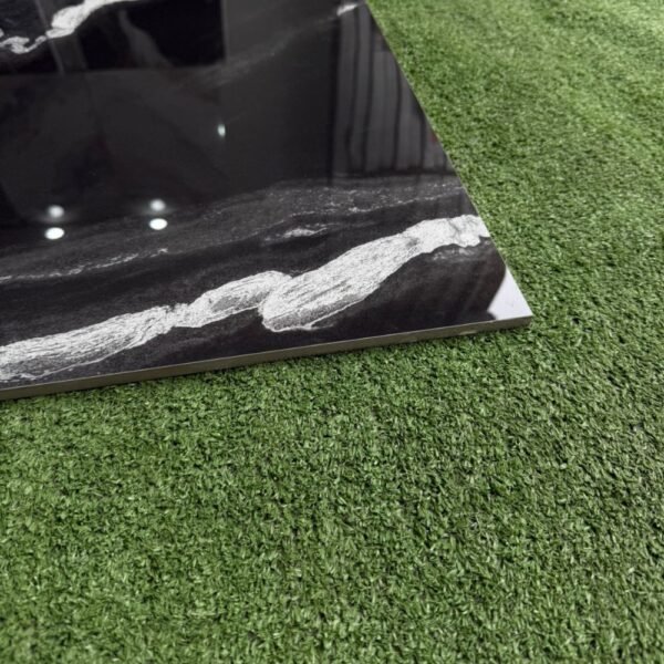 Hermes Black  60x120 ZED12004 1.44 m2 - Porcelanato Vitrificado negro - Imagen 4