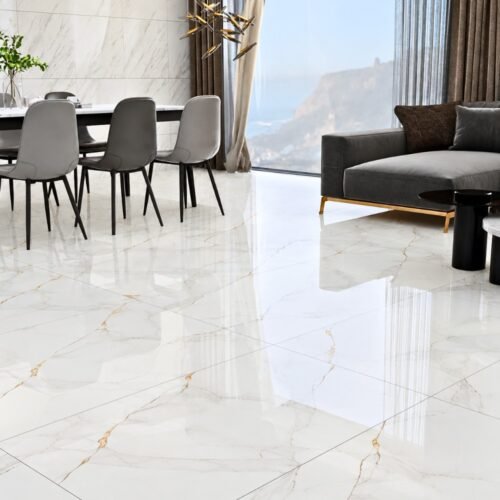 PORCELANATO ARIES GOLD 60X120cm 2.16m2 XL VITRIFICADO