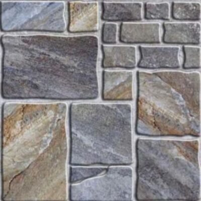 PISO CERÁMICO PIEDRAS 46X46CM LYG46001 PCL CJ 1.90M2