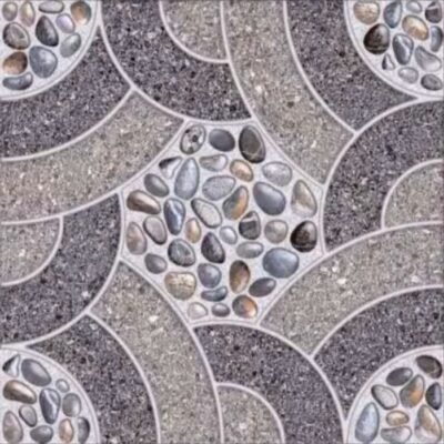 PISO CERÁMICO PIEDRAS 46X46CM LYG46006 PCL CJ 1.90M2