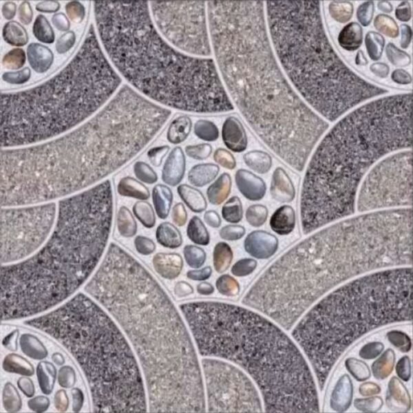PISO CERÁMICO PIEDRAS 46X46CM LYG46006 PCL CJ 1.90M2