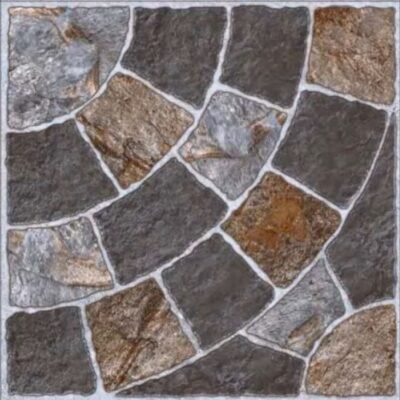 PISO CERÁMICO PIEDRAS 46X46CM LYG46004 PCL CJ 1.90M2