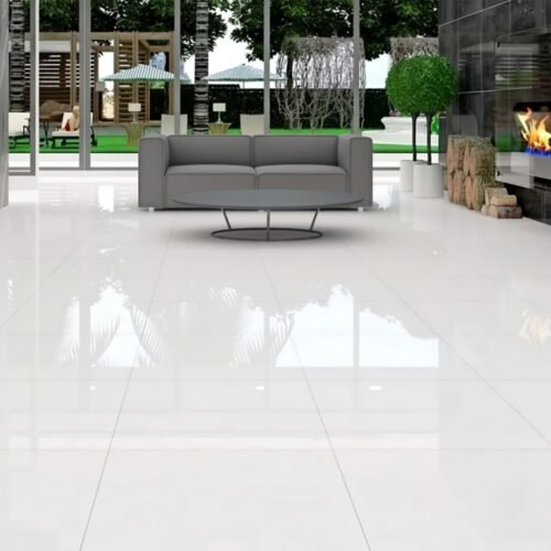 PISO CERÁMICA BLANCO BRILLANTE 46X46 CM LSJ46000 PCL CAJA 1.90 M2